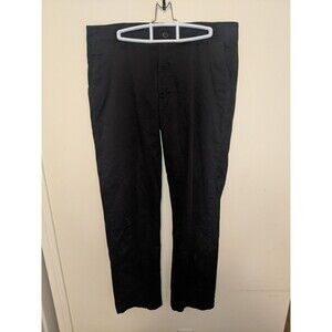 Lee Extreme Comfort MVP Pants Men's 36x34 Straight Leg Cotton Blend Black